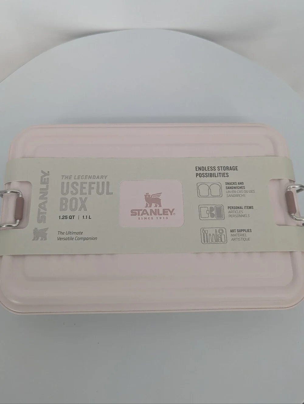 New stanley Classic Legendary Useful Box 1.25 QT Rose Quartz Pink Lunch gift 🎁